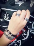 ChromeHearts クロムハーツ100% 925シルバー 正規品品質 リング 【指輪】恋人 ch678105A