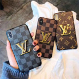 ルイヴィトン iphone xr/xsケース  ファッションブランド  iphonex/8plusケース チエック柄 アイフォン10R/xs maxケース ビジネス風