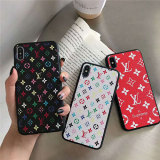 ルイヴィドン iphone xr/xs maxケース オシャレ バーバリー iphone x/xsカバー 経典設計 アイフォン 8/7/6s plusケース 個性ジャケット