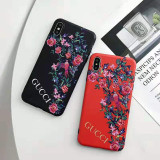 gucci iphone xr/xs maxケースグッチ iphone 10s/11/xiケースブランド花柄アイフォン x/8/7 plusスマホケースお洒落ペア 保護