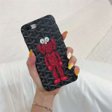 Goyard ゴヤール kawsコラボ iphone xrケース ブランド iphone xs maxカバー オシャレ 人気 iphone xs/x/8Plusケース カートン 芸能人愛用 激安販売