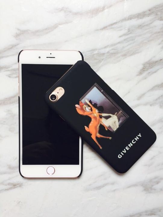 ブランド ジバンシィ Givenchy iPhone8/7plusケース 犬 鹿 サメ 