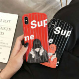 シュプリーム supreme iphone xrカバー iphone xs maxケース ブランド箱デザイン 3D手触り アイフォンx/8/7plusケース 潮流 おしゃれ 耐衝撃