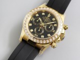 ロレックス 完全無欠品 デイトナ Swiss  Cal.4130  ムーブメント搭載 JZ-2001P1850-RO105