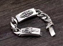 新作入荷 ChromeHearts クロムハーツ100% 925シルバー 正規品品質 ブレスレットch678915