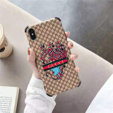 グッチ gucci iphone xrケース iphone xs/xs maxケース 人気 ブランド 箱デザイン バーバリー iphone x/10/8/7/6plusケース 3D手触り 耐衝撃 激安通販