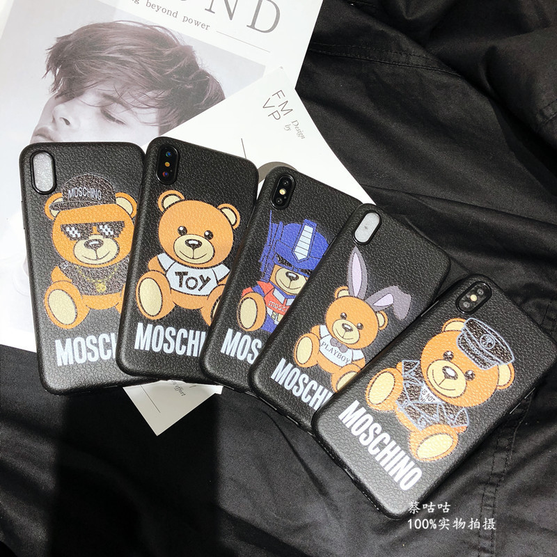 モスキーノ Iphone Xr Xs Maxケース 熊ちゃん Moschinoアイフォンxs Xカバー 可愛い Iphone 7 モスキーノ Iphone Xr Xs Maxケース 熊ちゃん Moschinoアイフォンxs Xカバー 可愛い Iphone 7