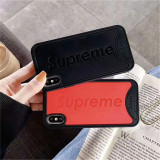 iphone xrケース シュプリーム iphone xs maxケース 人気潮流 ブランド supreme iphone xs/x/8Plusケース ステューシー 芸能人愛用　耐久性