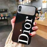 ディオール  iphone xr/xs maxケース お洒落ブランド アイフォンxs/xカバーミラー付け Dior iphone 7/8plusケース 芸能人愛用