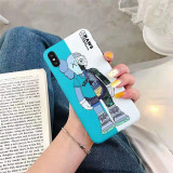 Kaws iphone xrケース iphone xs/xs maxケース 人気ブランド iphone x/10/8/7/6plusケース 可愛い 人気潮流 芸能人愛用