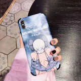 Kaws iphone11/11pro/11pro maxケース可愛いアイフォンxs/xr/xs maxケース個性iphone7/8/plusケース耐衝撃 激安新品