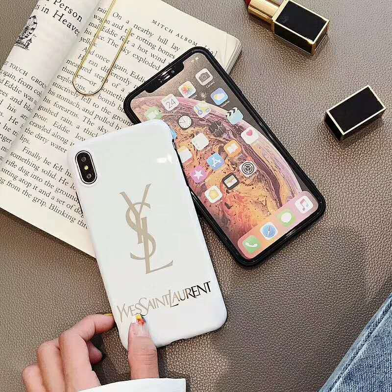 サンローラン  iPhoneケース 10smax SAINT LAURENT - SAINT LAURENT サンローラン レザー iPhone X