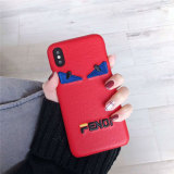 フェンデイ iphone xs/xs マックスケース 個性 Fendi アイフォン xr/テン/xsケース カラフル iphone 6/10/8/7 plusケース 悪搞風 男女兼用