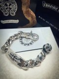 ChromeHearts クロムハーツ100% 925シルバー 正規品品質 男女用 ブレスレット ch678240V