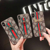 可愛い グッチ iphone xr/xs maxケース お洒落 ブランド iphone x/xsカバー ファッション アイフォン 6/8/7s plusケース  レデイース愛用