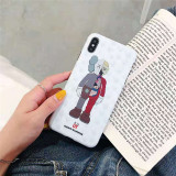 Kaws iphone xrケース iphone xs/xs maxケース 人気ブランド iphone x/10/8/7/6plusケース 可愛い 人気潮流 芸能人愛用