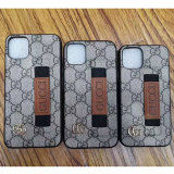 GUCCI グッチiphone11/11pro/11pro maxケース グッチ経典風iphone x/xs/xr/xs maxケースiphone7/8/plusケースはバンドベルト付き 滑り止め デザイン性