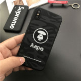 ブランド ジョーダンiphoneXケース薄型 supreme champion aape iphoneXカバー 男女兼用 黒い 便利 激安