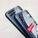 シュプリーム iphone xrケース 個性 supreme iphone xs maxケース 薄い アイフォンxs ケース 若者愛用 iphonex/8plusケース　シンプル風