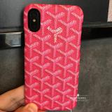 ゴヤール iphoneXr/xs xsmaxケースジャケット 10カラー iphonex/8plusケース人気 男女兼用 高品質 激安