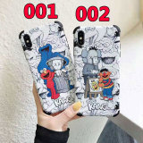 KAWS iphone 11/11Rケース可愛いキャラクター付きiphone xr/xs maxケース 個性潮流iphonex/8/7 plusケース 保護性 耐衝撃