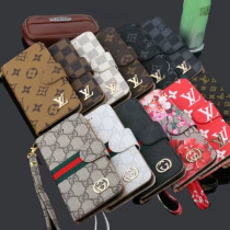 ルイヴィトン モノグラム iphoneXr/xs maxケース手帳型galaxy note10/note10plus即納品 耐衝撃 人気iphonex/xsカバー お洒落グッチ iphonexrケース手帳 ストラップ付き新品