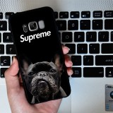 シュプリーム iphone xr/xs/xs maxケース 可愛い ブランド  supreme アイフォンテンアール/x/xs マックスカバー 犬画像付け 人気潮流