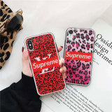 ルイヴィトン iphone xr/xs maxケース 高級コラボ シュプリーム アイフォンxs/xカバー  オシャレ supreme iphone 6s/7/8plusケース 豹紋