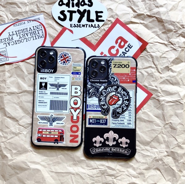 クロムハーツ/Chrome hearts ケース最新全機種11 Pro/11/Xs Max/Xr/XS/iPhone7/7P/8/8P/ 2色