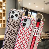 Burberryバーバリーケース最新全機種11 Pro/11/Xs Max/Xr/XS/iPhone7/7P/8/8P/iPhone12/13  2色