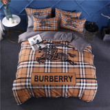 バーバリー 布団カバーセット 4点セット