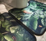 ファッション バスマット3点セット