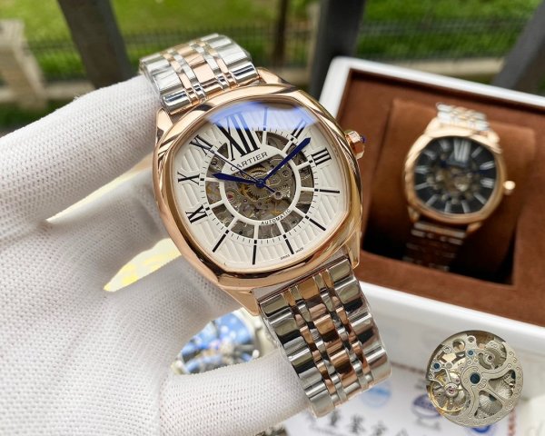 2020SS新作Cartier  カルティエ メンズ 時計 スーパーコピー4色