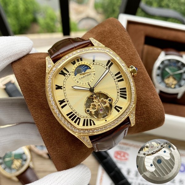 2020SS新作Cartier  カルティエ メンズ 時計 スーパーコピー6色
