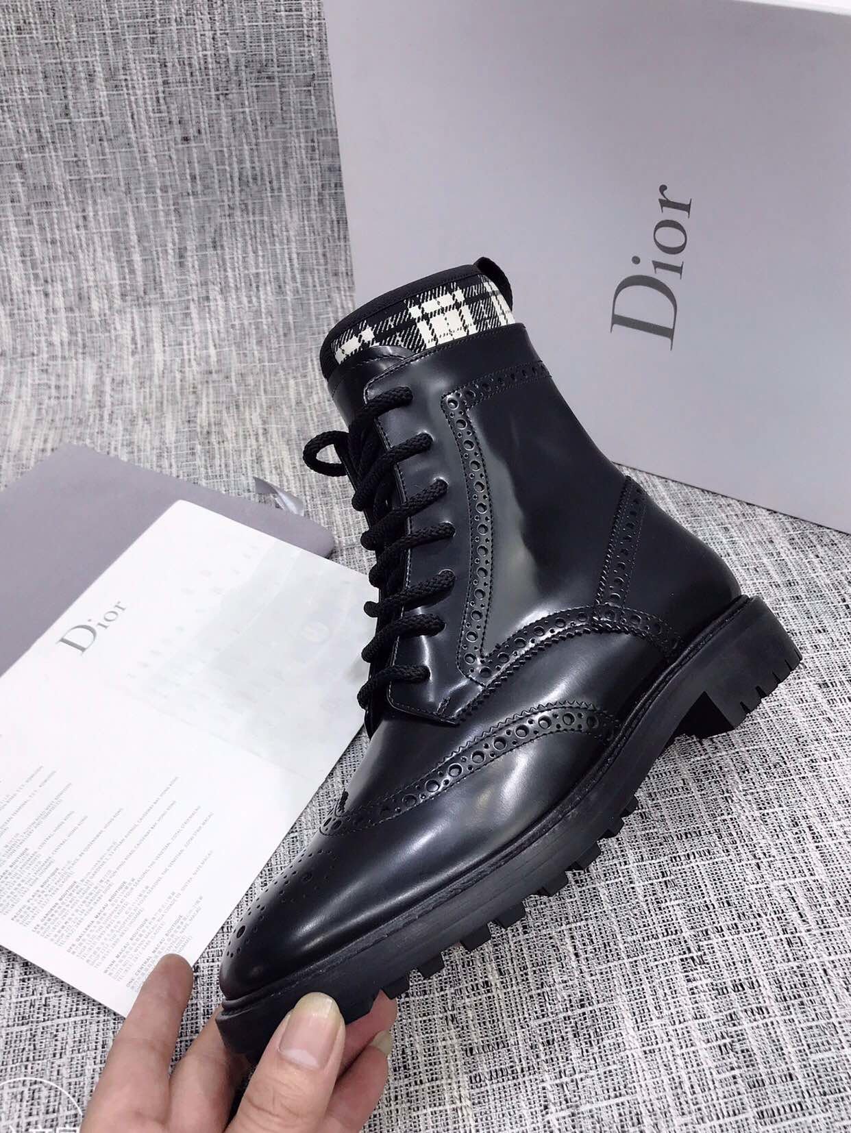 かっこよく決まる♪】Dior EVIDENCE ショートブーツ (Dior/ブーツ