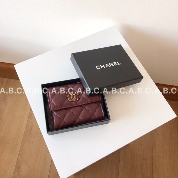 202103SSシャネルChanel新作通販 短財布 スーパーコピー