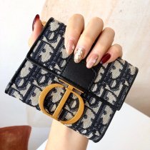 202112SSディオールDIOR新作通販 短財布  スーパーコピー