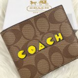 202112SS コーチCOACH 新作通販 短財布スーパーコピー