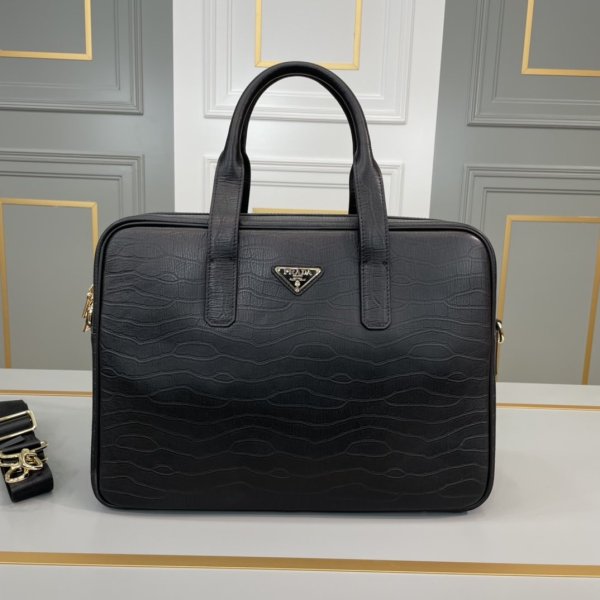 202201SS新作 Prada プラダ メンズ  ハンドバックスーパーコピー