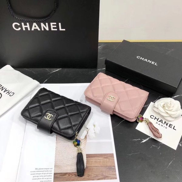 202204SSシャネルChanel 新作通販   短財布スーパーコピー2色