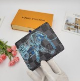 202204SS ルイヴィトンLOUIS VUITTON 新作通販  短財布スーパーコピー