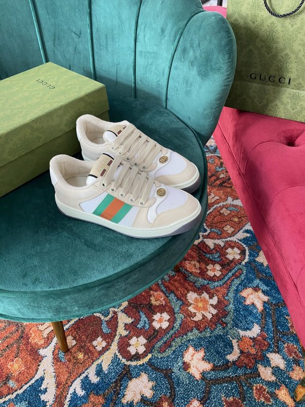 202206最新Gucci スニーカー メンズとレディースグッチシューズ靴 スーパーコピー