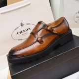 202208SS最新Prada 革靴メンズプラダ シューズ靴 スーパーコピー