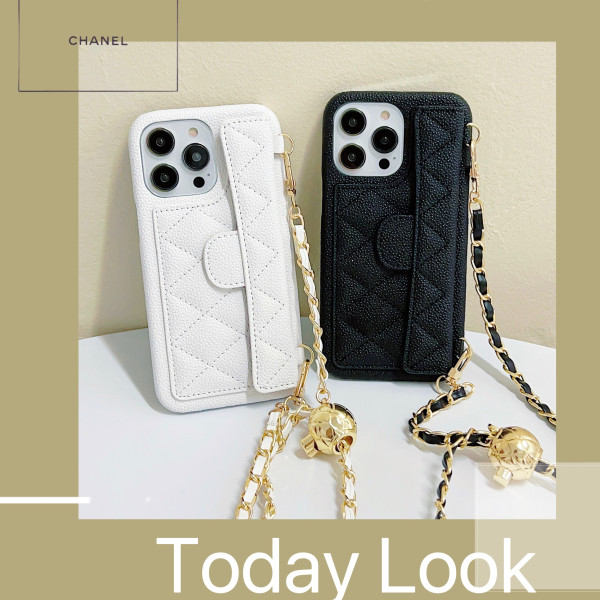 202210Chanelシャネルケース最新全機種11 Pro/11/Xs Max/Xr/XS/iPhone7/7P/8/8P/ iPhone12/iPhone13/ iPhone14   2色