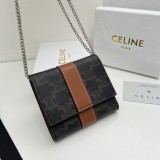 202210SS新作Celineセリーヌ 短財布 スーパーコピー