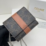 202210SS新作Celineセリーヌ 短財布 スーパーコピー