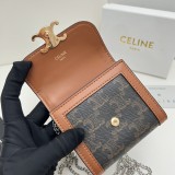 202210SS新作Celineセリーヌ 短財布 スーパーコピー