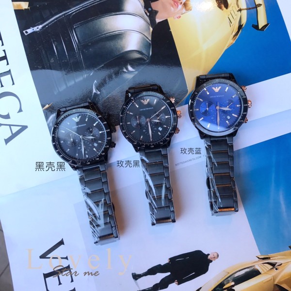 202211SS新作Armani  アルマーニ  メンズ時計 スーパーコピー3色