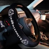 クロムハーツ ハンドルカバー暖かい柔らかいぬいぐるみ 柔らかい ハンドルカバー 軽自動車 ステアリングカバー 秋冬用 暖かい ふわふわ もこもこ ソフト 防寒 滑り止め 車ハンドルプロテクター 自動車 普通車 汎用 シュプリーム カー用品 取り付け簡単 無地 オシャレ カーアクセサリー メンズ レディース 男女兼用 クリスマス プレゼント
