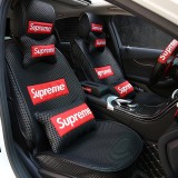 クロムハーツ  車 シートカバー 車用/内装パーツ/カークッション カーシート Ｌ字型クッション 椅子カバーマット 超通気性 快適性 座布団 - 車用 運転 自宅用 オフィス 滑り止め 脱とても簡単